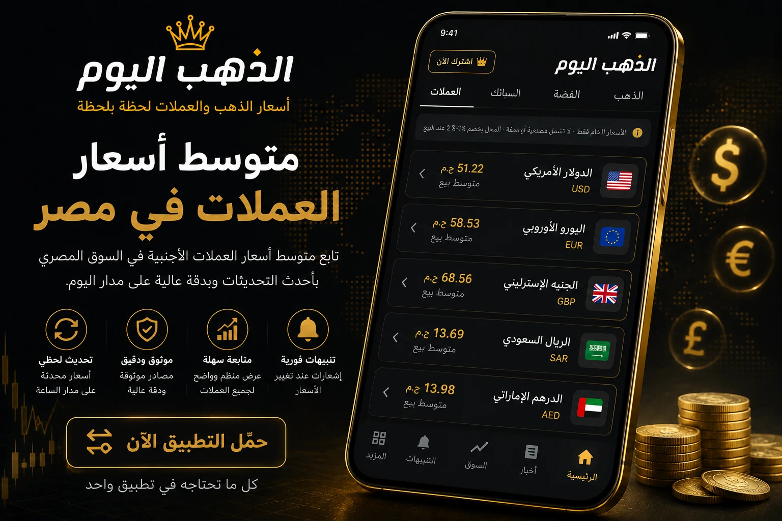 الذهب اليوم في مصر screenshot